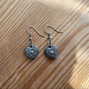 Heart earrings